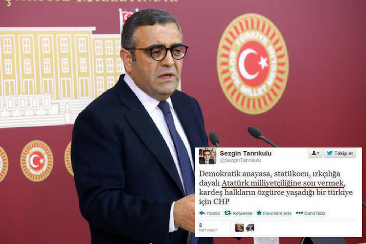 'Atatürk milliyetçiliğine son vermek' isteyen Tanrıkulu değil, sahte hesap - teyit.org